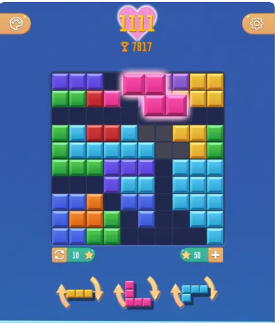 Block Blast Example Screenshot